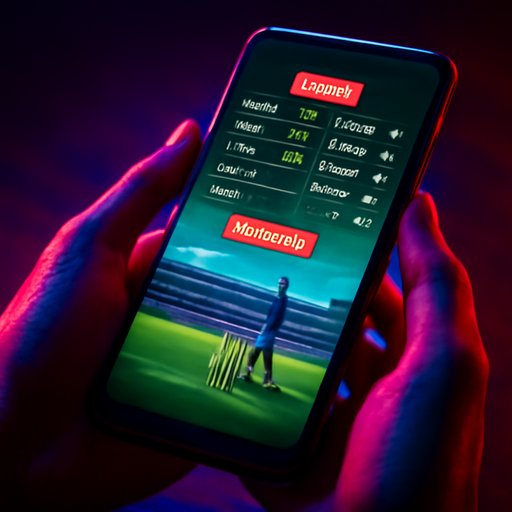 BD RUMMY ক্রিকেট স্কোরবোর্ডের ক্লোজআপ